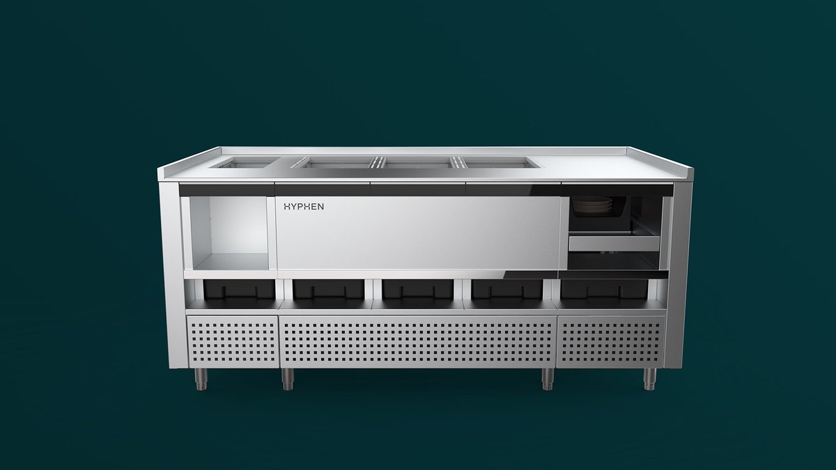 Onshape's tweet image. 🍴 Let a cobot create a delicious and healthy meal for you! With support from Chipotle, Hyphen&apos;s tech team is using Onshape to design their digital makeline cobot. Check out their success story and others at 👉 onshp.co/dx

#DesignWhatsNext