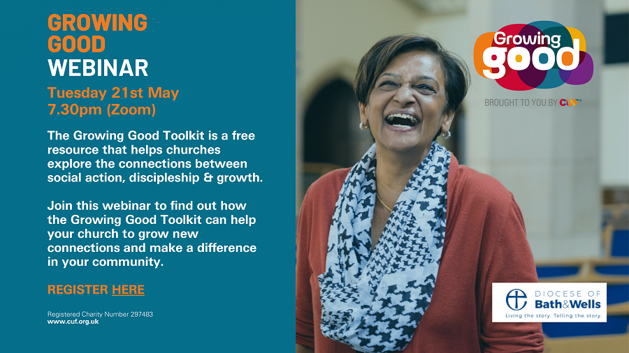 Join us for an online introduction to the Growing Good Toolkit, a free 6-session course for churches that want to grow connections & make a difference in their community. Discover the research behind the Toolkit, be equipped to use it, learn from churches that've seen results.