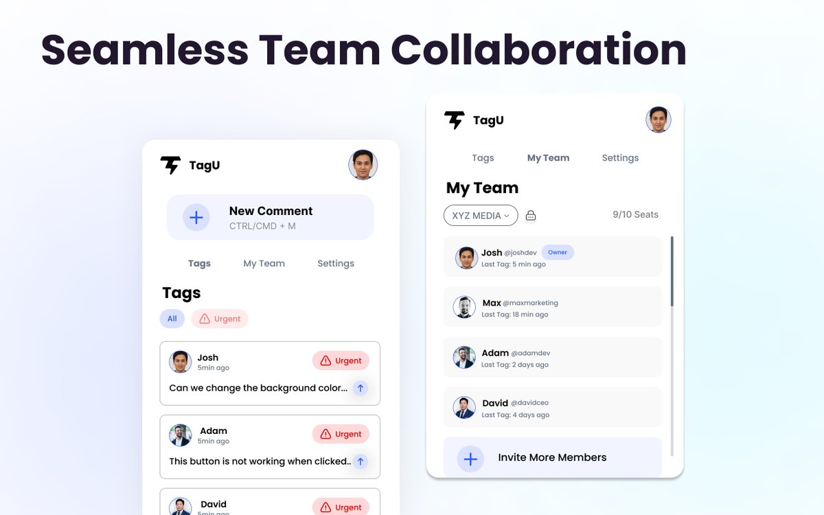 mehdi_khoudali's tweet photo. Exciting news! 🤩

TagU has released version 2 with exciting updates:

- Enhanced tag system
- New Workspaces feature
- Email notifications

Plus, we now offer a one-time payment option.

Say goodbye to monthly payments and enjoy lifetime access. Try it today! https://t.co/J1Xngcp956