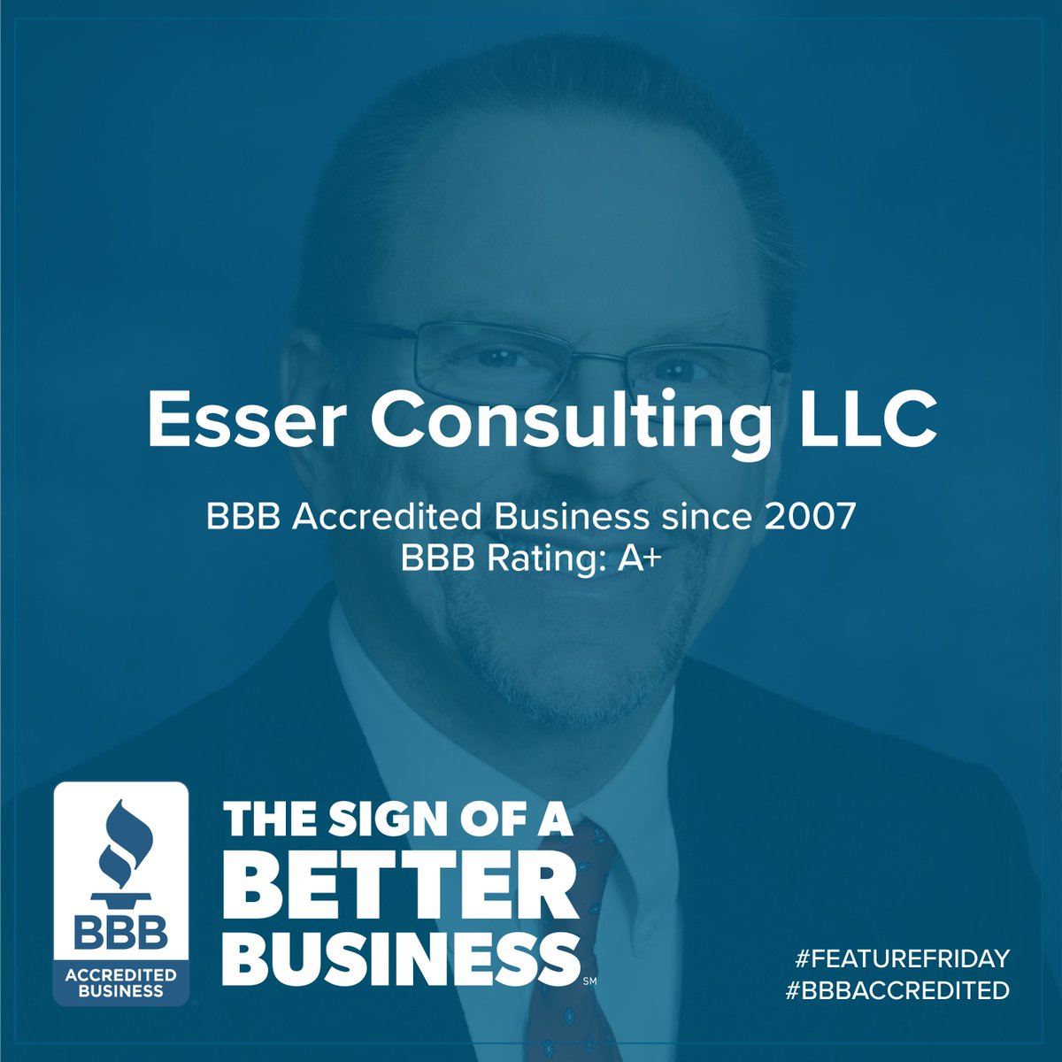 WisconsinBBB's tweet photo. This week’s #FeatureFriday is Esser Consulting, an Appleton / Fox Cities based computer consulting company that specializes in Internet Security and Privacy that has been BBB Accredited Business since 2007.  

💻  https://t.co/h1SZmME3Td

#accreditedbusiness #business #trust https://t.co/nRzV0NuWBS