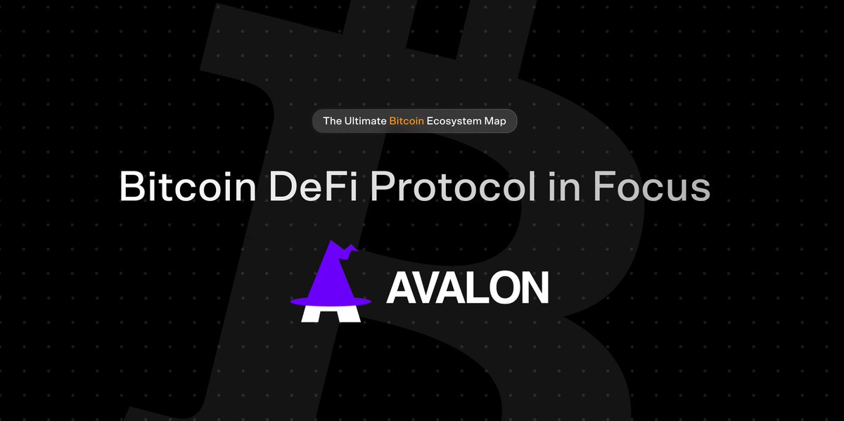 🔶 Bitcoin DeFi Protocol in Focus: Avalon Finance

You can borrow, lend, and stake on Bitcoin with @avalonfinance_.

Learn more about Avalon in this deep dive thread.

🧵