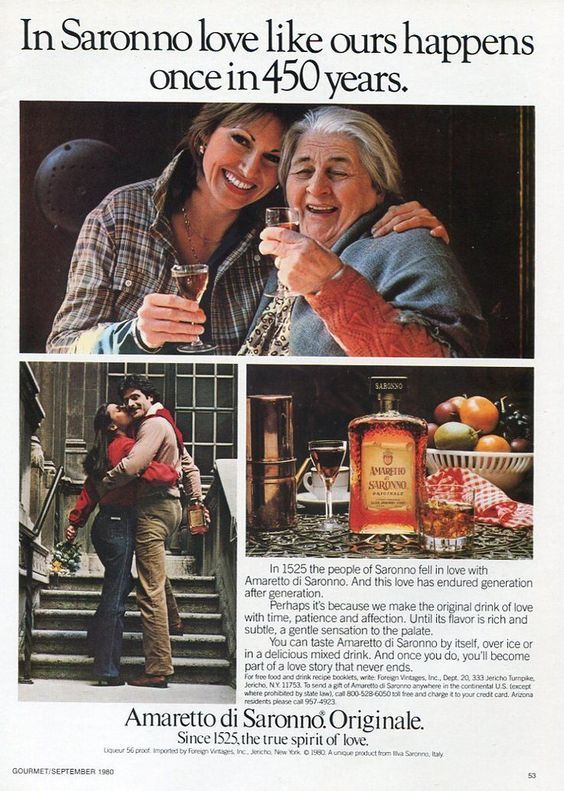 Today is Amaretto Day, and we're having a #FlashbackFriday to 1980 with Disaronno! 🥃  #gottagotolukes

#amaretto #amarettoday #nationalamarettoday #liqueur #liquor #spirits #cocktails #drinks