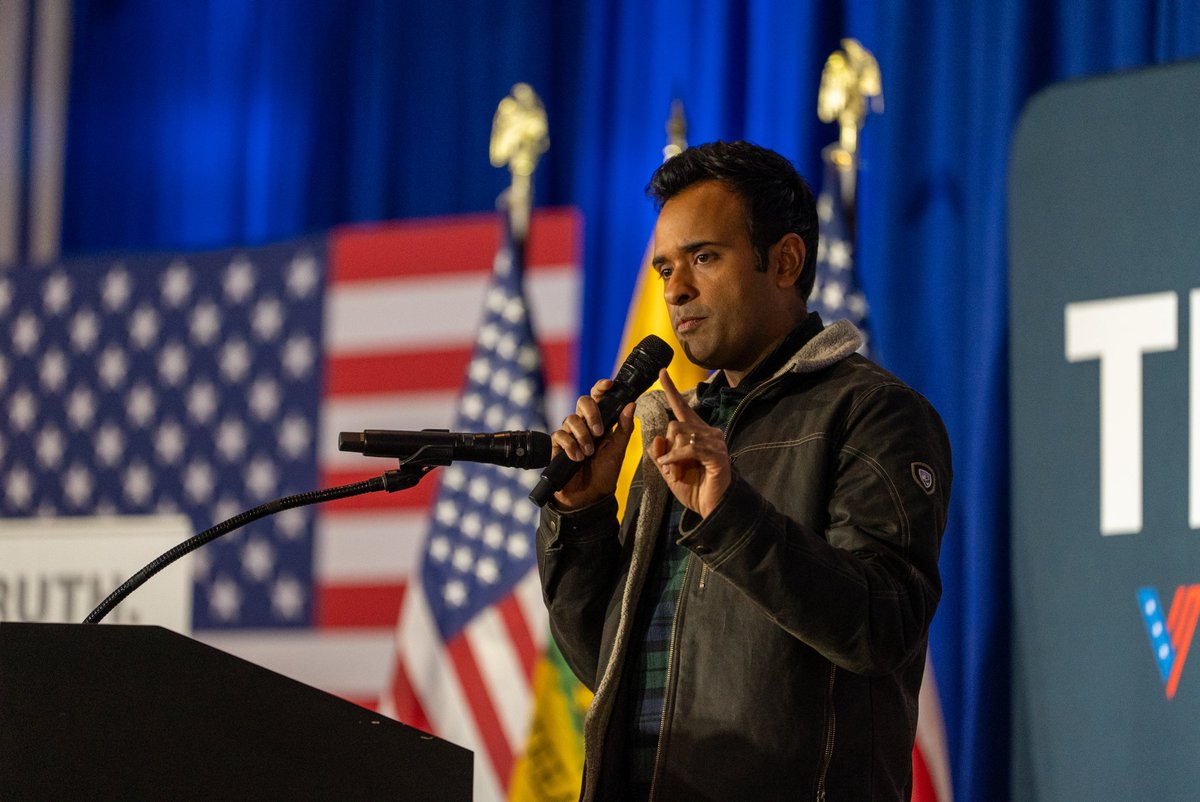 BREAKING: Vivek Ramaswamy Says Deport millions of illegals out of our country And then DEPORT MILLIONS OF FEDERAL BUREAUCRATS OUT OF WASHINGTON D.C. !! Do you support this? Yes or No
