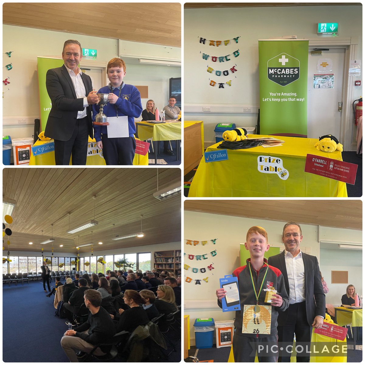 Sutton Park School (@spssutton) on Twitter photo ๐Thatโs a wrap on the 2024 Spelling Bees - North Dublin & AIJS.
Congratulations to our participants and eventual winners.
North Dublin- Evan from St Molagas, Balbriggan.
AIJS- Simzin from <a href="/RathdownSchool/">Rathdown School</a>
Thanks to our sponsors <a href="/McCabesPharmacy/">McCabes Pharmacy</a> <a href="/CJ_Fallon/">CJFallon</a> and Pat OโFarrells ๐ ๐Thatโs a wrap on the 2024 Spelling Bees - North Dublin & AIJS.
Congratulations to our participants and eventual winners.
North Dublin- Evan from St Molagas, Balbriggan.
AIJS- Simzin from <a href="/RathdownSchool/">Rathdown School</a>
Thanks to our sponsors <a href="/McCabesPharmacy/">McCabes Pharmacy</a> <a href="/CJ_Fallon/">CJFallon</a> and Pat OโFarrells ๐