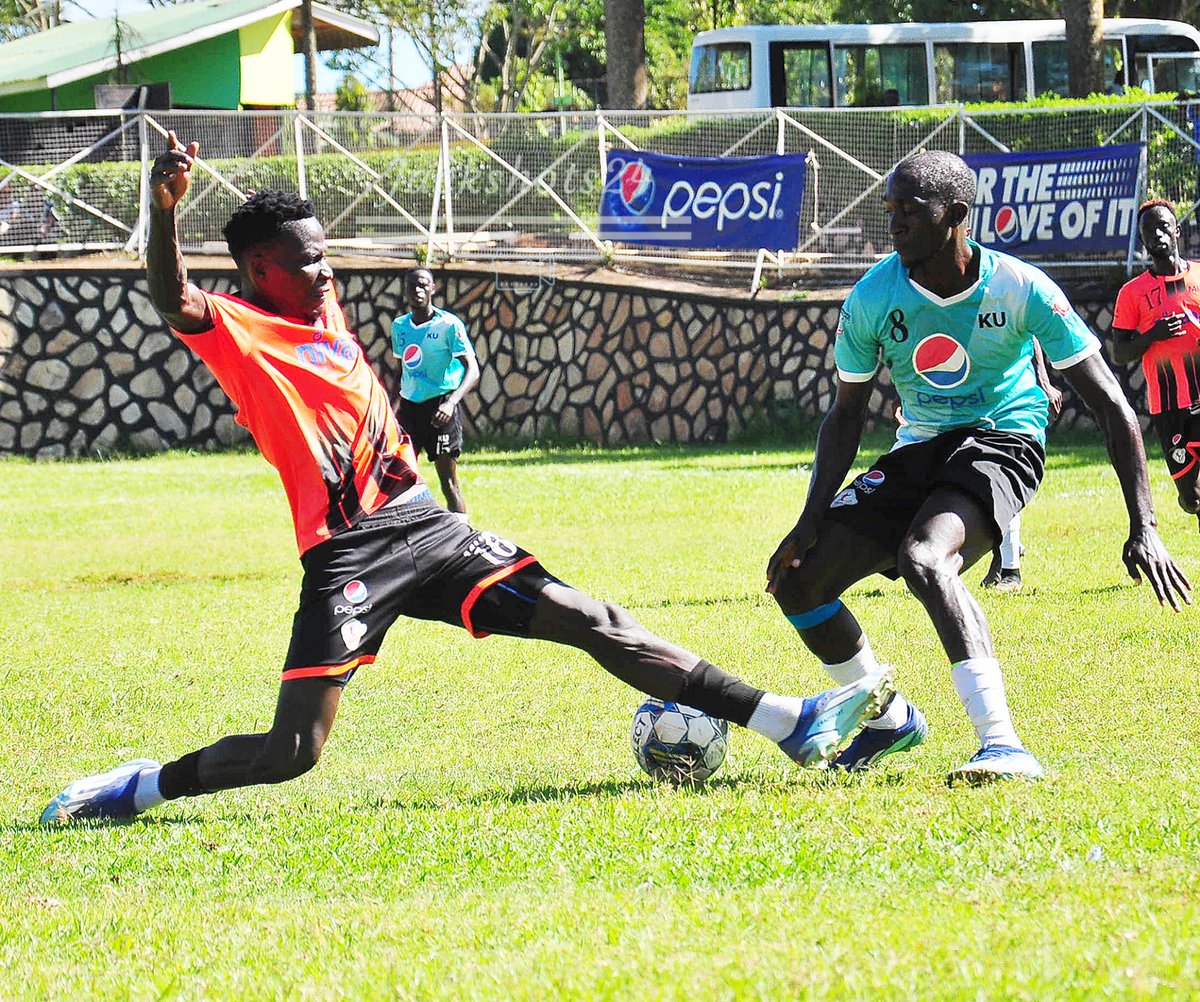 #PepsuUFL | #3rdPlace | #Playoff 

HT' 

@OfficialMubs 0-1 @klauniversity 

⚽ Kalema Nuhu 12'
#VoBUpdates | #LivefromKavumba 

@AwardsReal @Jackshots24 @uflug @PepsiUganda