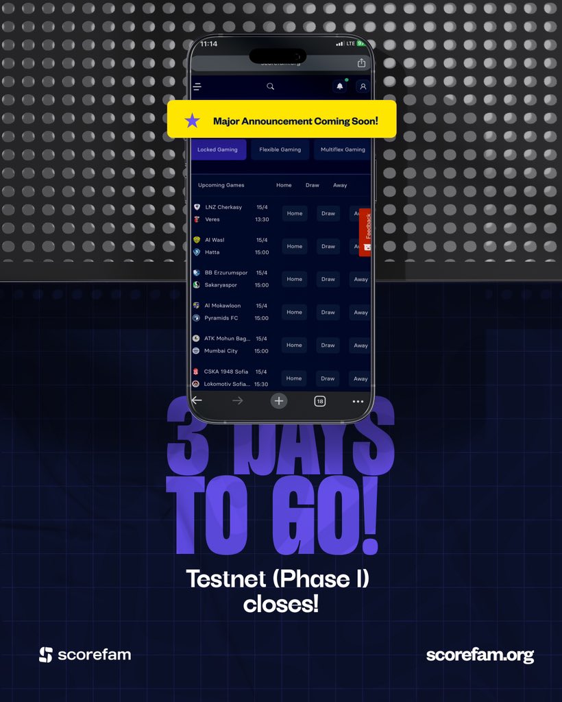 Scorefam tweet media