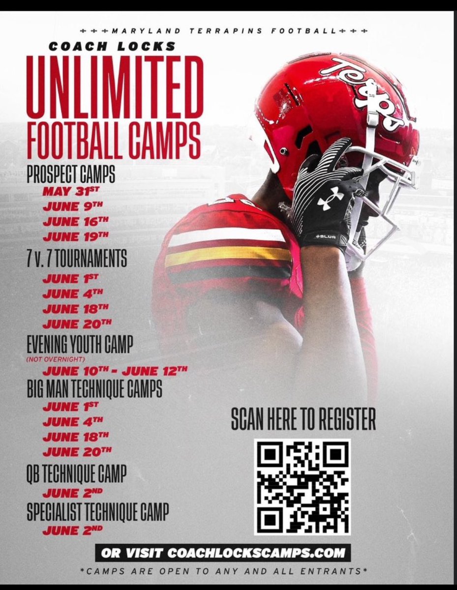 Thank you for the camp invite. @ExeterTwpFB @TerpsFootball