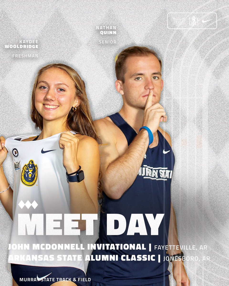 We’ve got split competitions in The Land of Opportunity!

📍 Fayetteville, Ark./Jonesboro, Ark.
🏆 John McDonnell Invite/ASU Alumni Classic
📺 t.ly/JM25S (JMI, 3:30 p.m. CT)
📊 t.ly/7ehfA (JMI) t.ly/KqpiI (ASU)

#GoRacers🏇