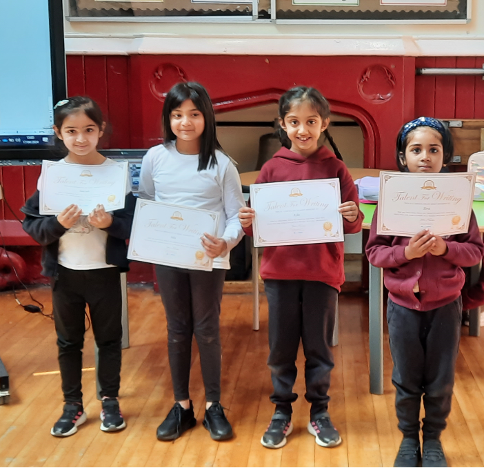 We have poets in our Year 2! These children have a 'talent for writing' & each received a certificate for the poems they submitted to a Young Writers competition. Their work is going to be published in a Young Writers poetry anthology. We are very proud of them. @YoungWriterCW