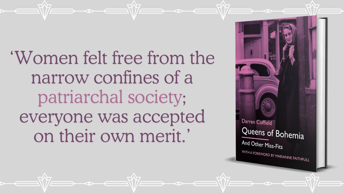 Discover more about Bohemian London in 'Queens of Bohemia,' coming this May: buff.ly/446pOA9 #womeninhistory #London #Bohemia #history