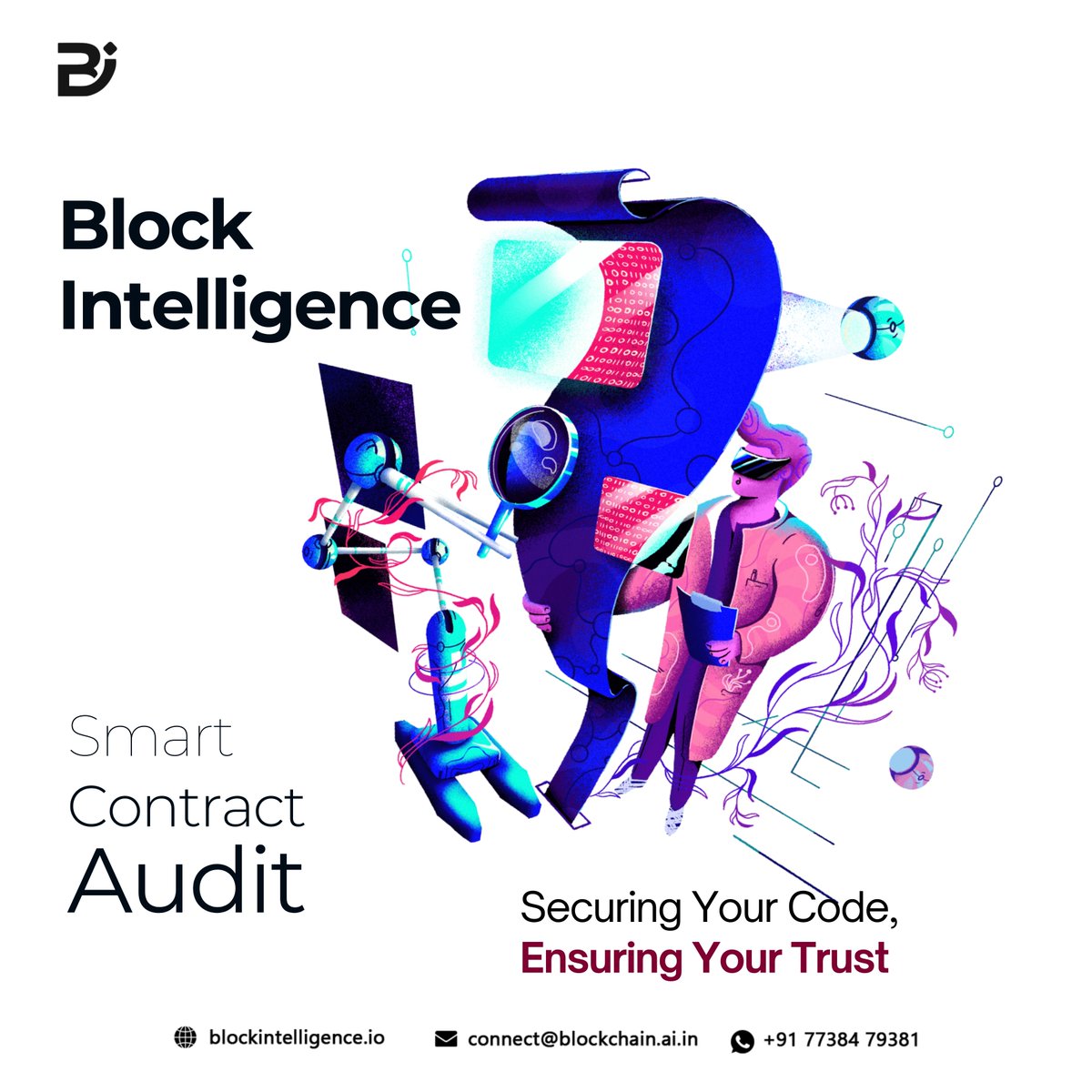 Experience the Power of Secure Smart Contracts with Block Intelligence

#smartcontracts #smartcontractaudit #audit #blockchain #digitalasset #contracts #AI #web3 #web3wallet #web3security #web3learning #web3community #web3technology #digitalassets #digitalassetmanagement