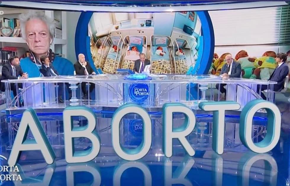 Sette uomini in uno studio televisivo per parlare di aborto. Sette uomini e nessuna donna. E se in questa immagine non vedete un problema, il problema allora è enorme.