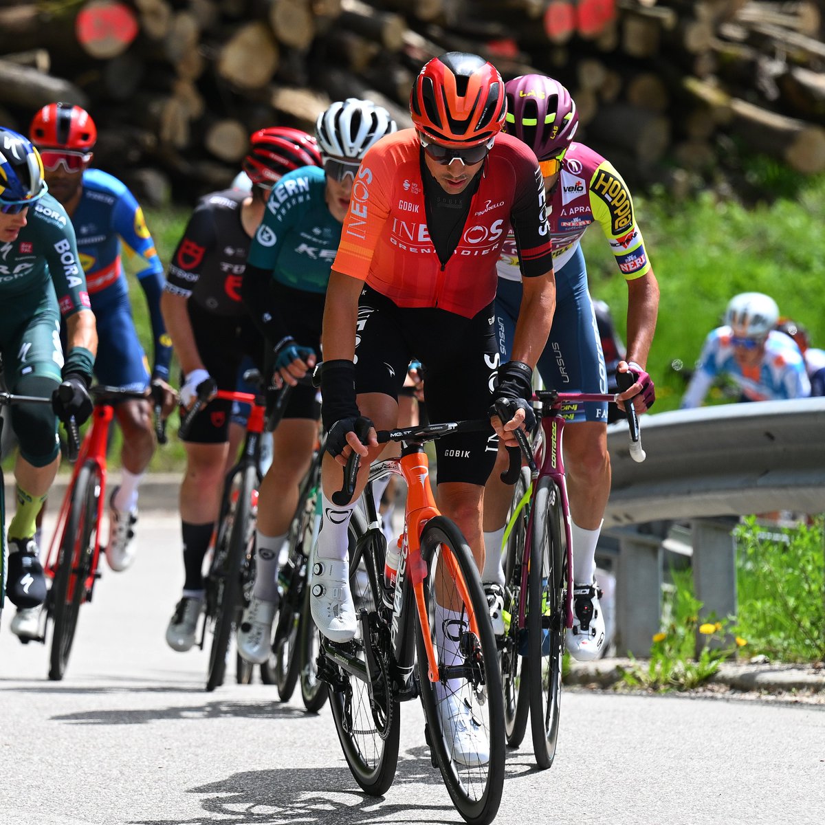 Nice job, @O_RodGar 👏👏👏 It's seventh place in the reduced sprint to round out #TouroftheAlps.