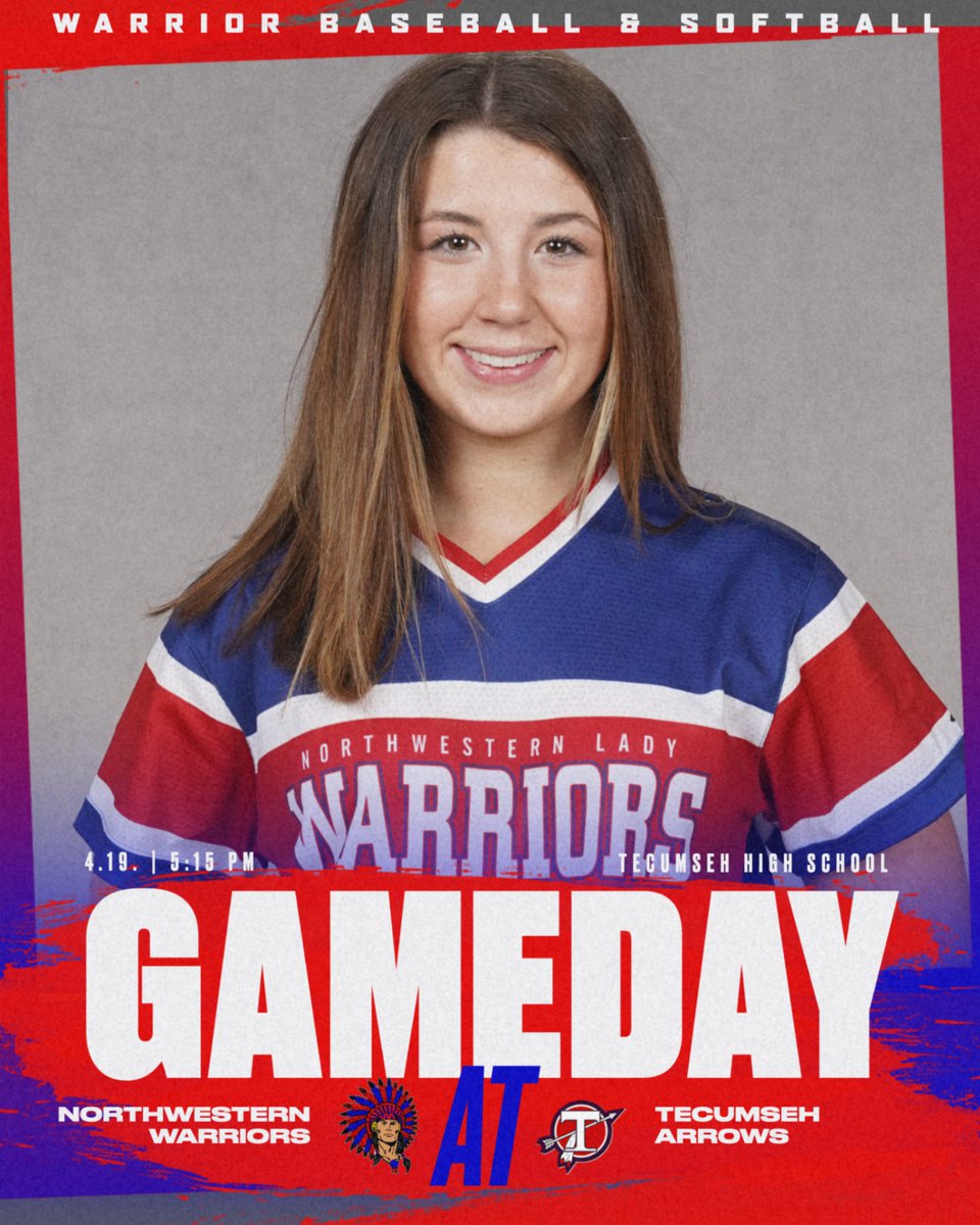 🚨GAME DAY ALERT!🚨

⚾️🥎 Our baseball & softball teams face off against Tecumseh tonight at 5:15 PM! Olivia Deane (So) is on fire with 8 hits, including 2 doubles & 2 homers! Come cheer them on at Tecumseh High School! 🔥👏 #GoTeam #GameDay #Baseball #Softball 🏆🎉