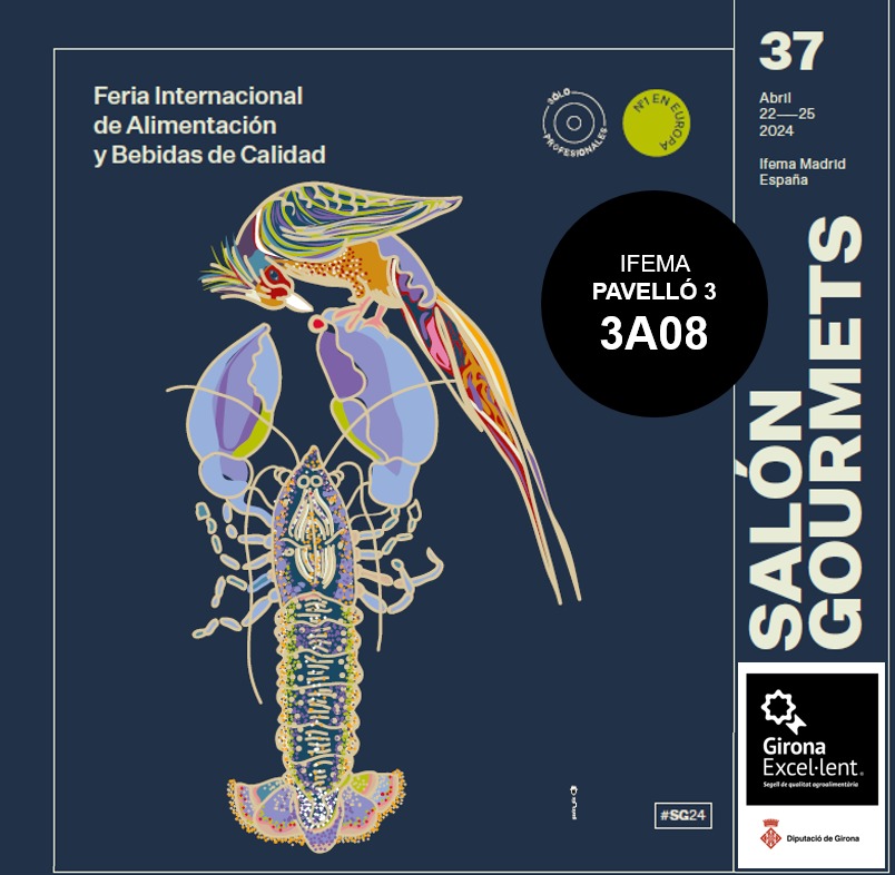 🗓️Del 22 al 25 d’abril estarem al Salón Gourmets de Madrid, <a href="/grupogourmets/">Grupo Gourmets</a>.

📍Ens podreu trobar al pavelló 3, Stand 3A08.
🙋‍♀️Hi serem amb:
✅Collverd
✅Tegust
✅Embotits Costabona
✅Mooma
✅Can Bech
✅Galetes Trias
✅Amar 

#SG24 #GironaExcellent