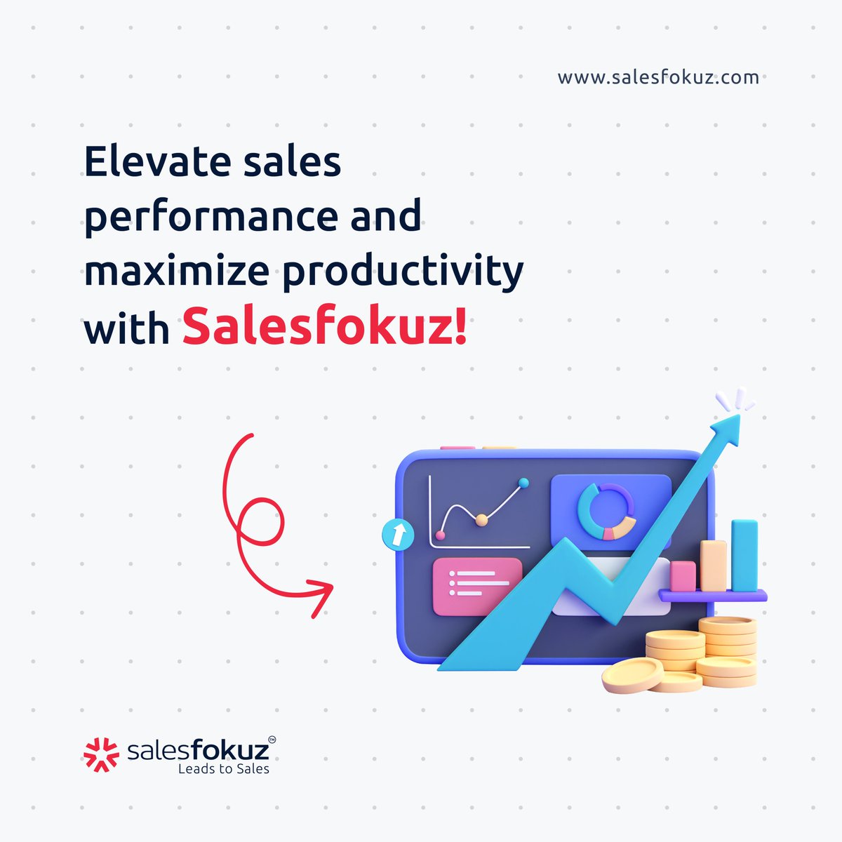 Improve sales and productivity efficiently with the power of a sales management tool to conquer the market height effortlessly. Get Salesfokuz!
Visit: salesfokuz.com/sales-performa…
#SalesPerformanceManagementTool #FieldForceManagement #SalesTracking #SalesApp #FieldForceTracking