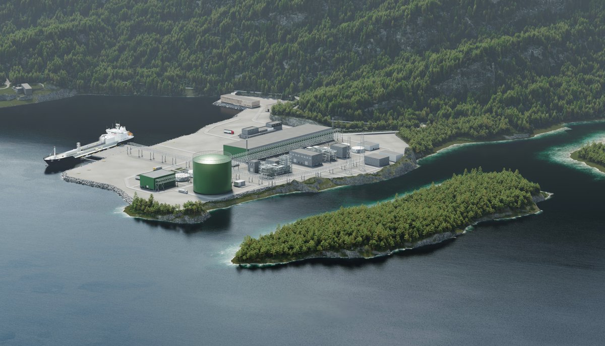 US-firm KBR has signed a contract to provide its K-GreeN green ammonia technology to Fortescue Future Industries' Holmanesetenergy project in Norway (pictured). renews.biz/92656/ #greenammonia #Norway #renewableenergy