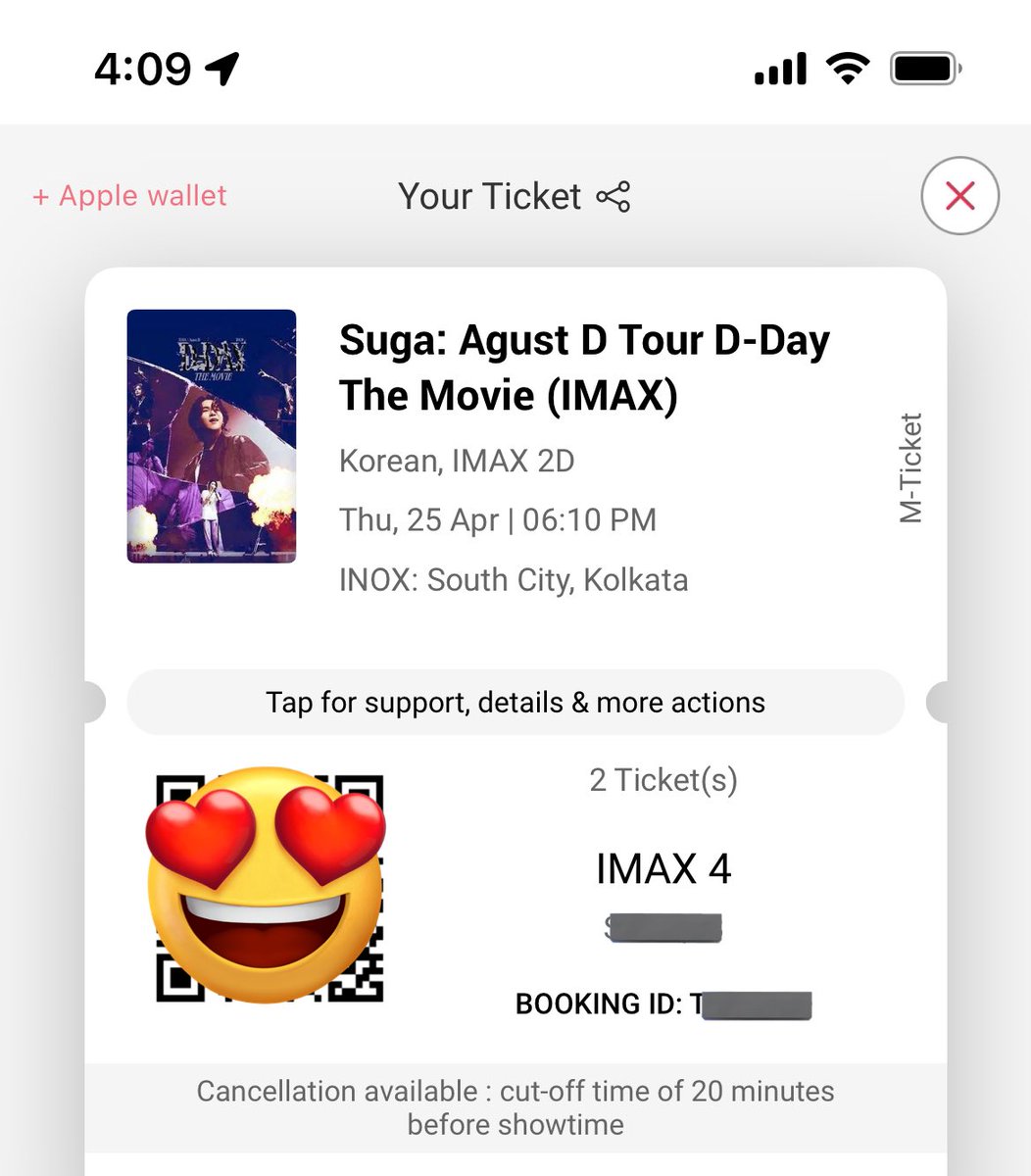 Finally Suga D-Day Tour tickets are out!! 
See you soon AgustD 🥹🫶🏻

#SUGA #SUGA_AgustD_TOUR