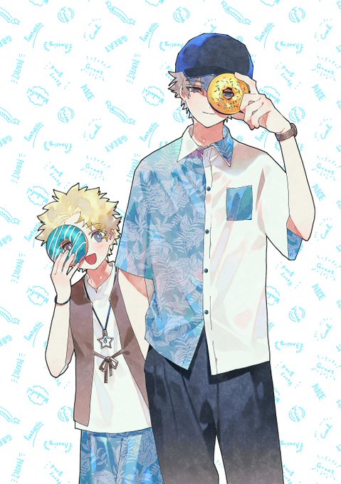 「2boys jewelry」 illustration images(Latest)｜21pages