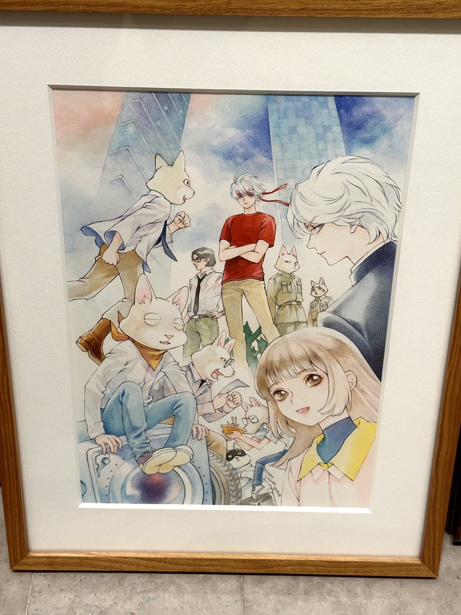 「搬入してきました!『2024ドリームワールド展』2024/4/20(土)～5/1」|内田美奈子のイラスト