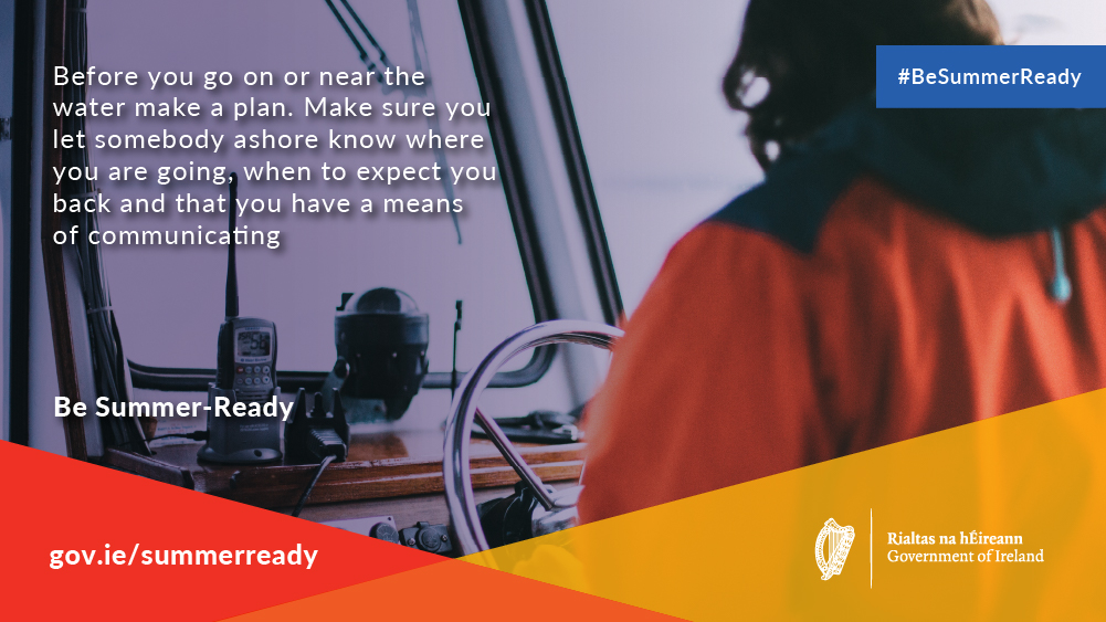 This summer, make sure you know how best to keep yourself and others around you safe and well. See gov.ie/summerready or #BeSummerReady for more information.