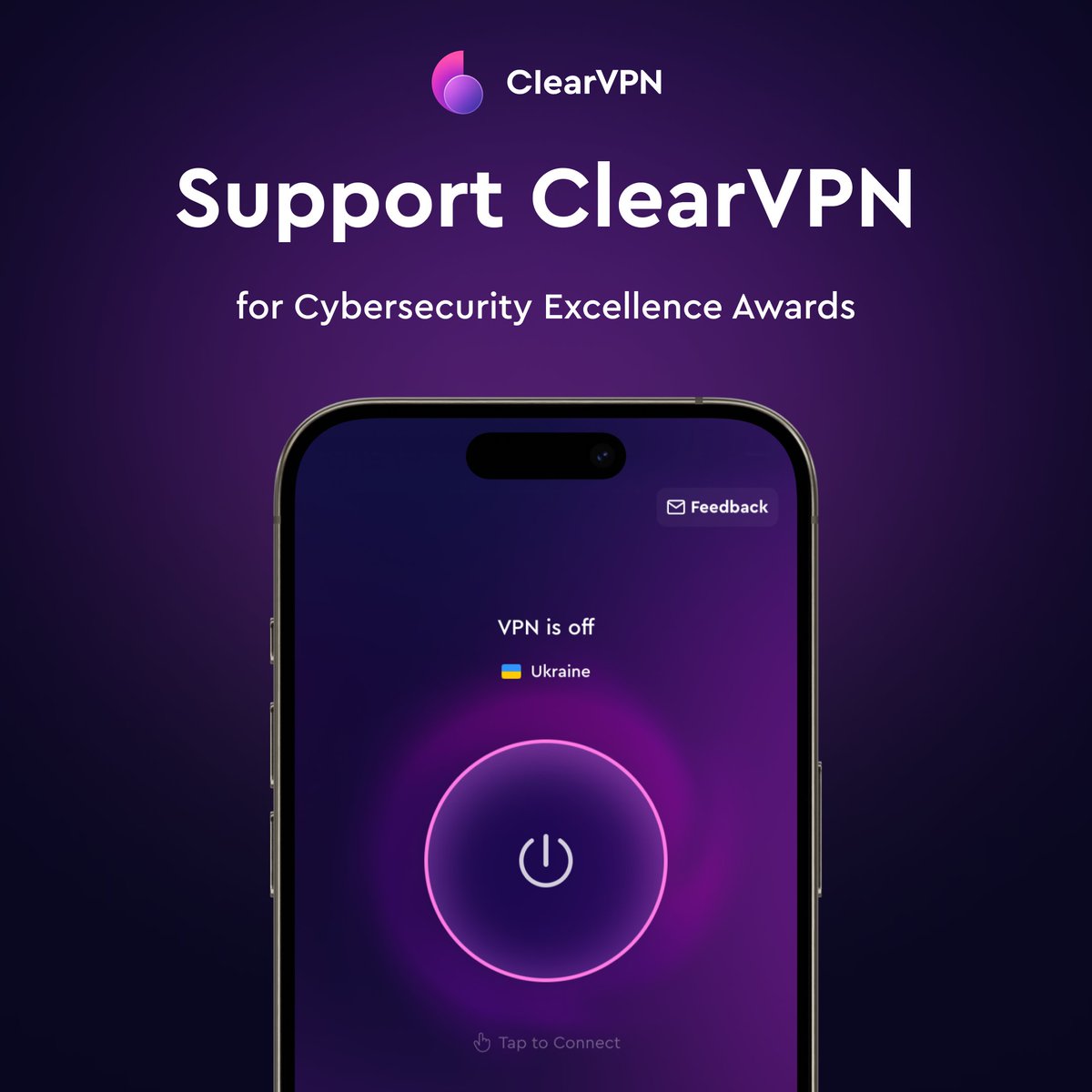 <a href="/ClearVPN/">ClearVPN</a> crafted by MacPaw has been nominated for the Cybersecurity Excellence Awards 🌟

Your vote can make all the difference in helping ClearVPN win this prestigious honor and set a new standard in online protection.

Support ClearVPN at the link: bit.ly/voteforclearvpn