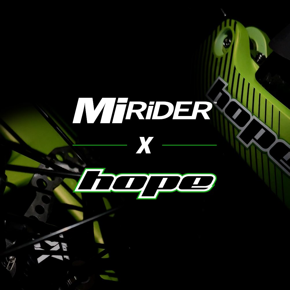 Does anybody fancy a rather special limited edition Hope x Mirider folding electric bike? There won't be many available so get in touch soon in you're keen.