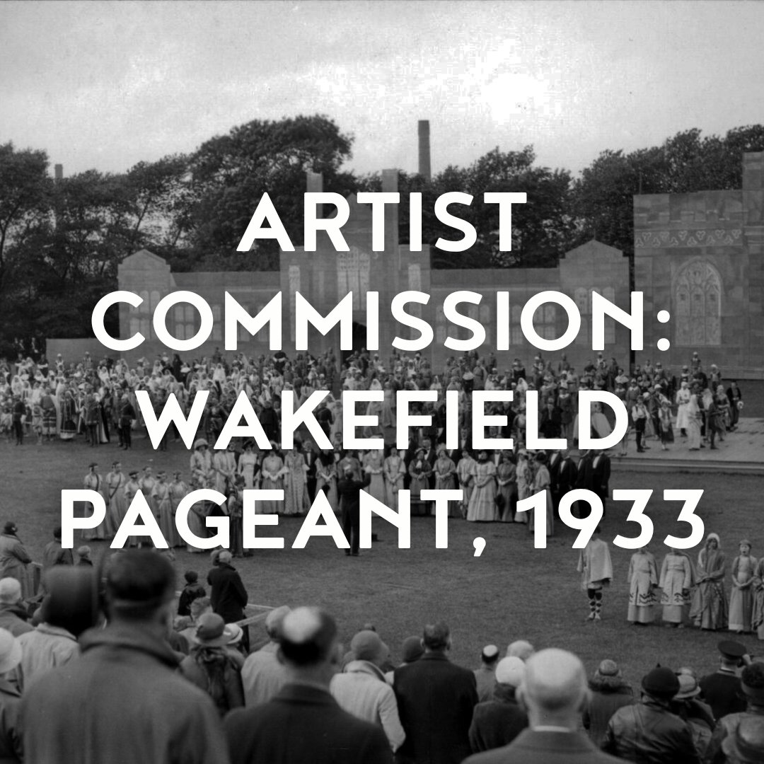 📢 @WFMuseums are seeking artists to develop a new installation to be displayed in Wakefield One The piece should be inspired by the Wakefield Pageant which took place in June 1933 in Thornes Park 📅Deadline: Mon 20 May 9am 💷£4000 ex VAT 💻️ tinyurl.com/48e37ems