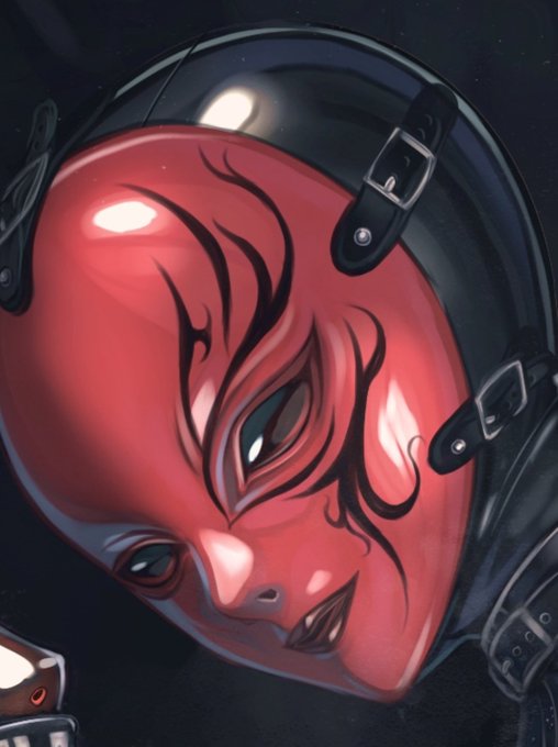 千尋の赤い仮面、こっちでもピクシブでもファンボでもやたらとコメントくる位には人気なのなんか嬉しいね😁 