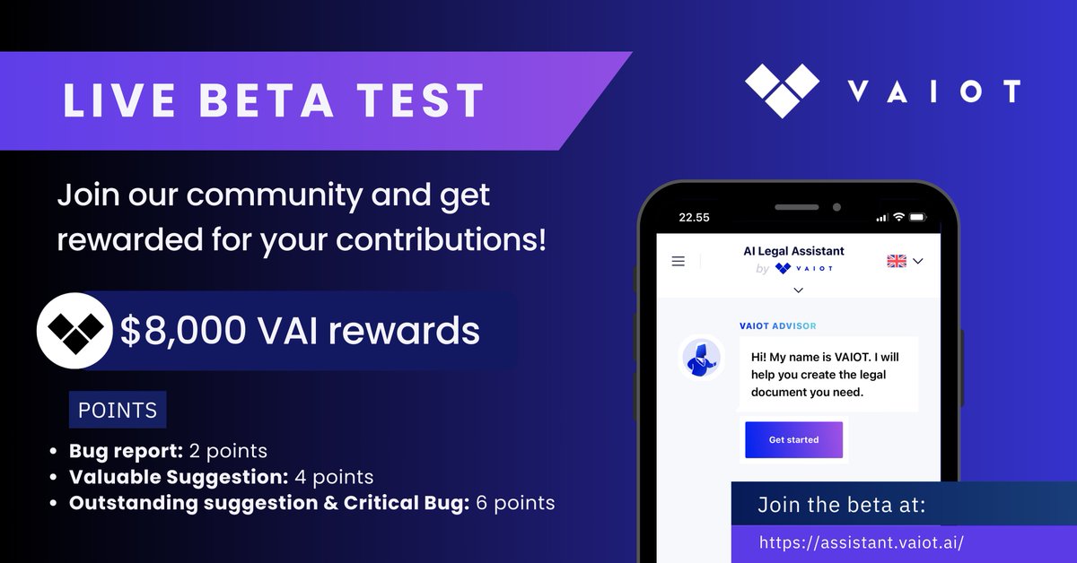 🐛 Found a bug or have a suggestion for the #VAIOT AI Legal Assistant?

Here's how to report it using Jira 👇 #thread