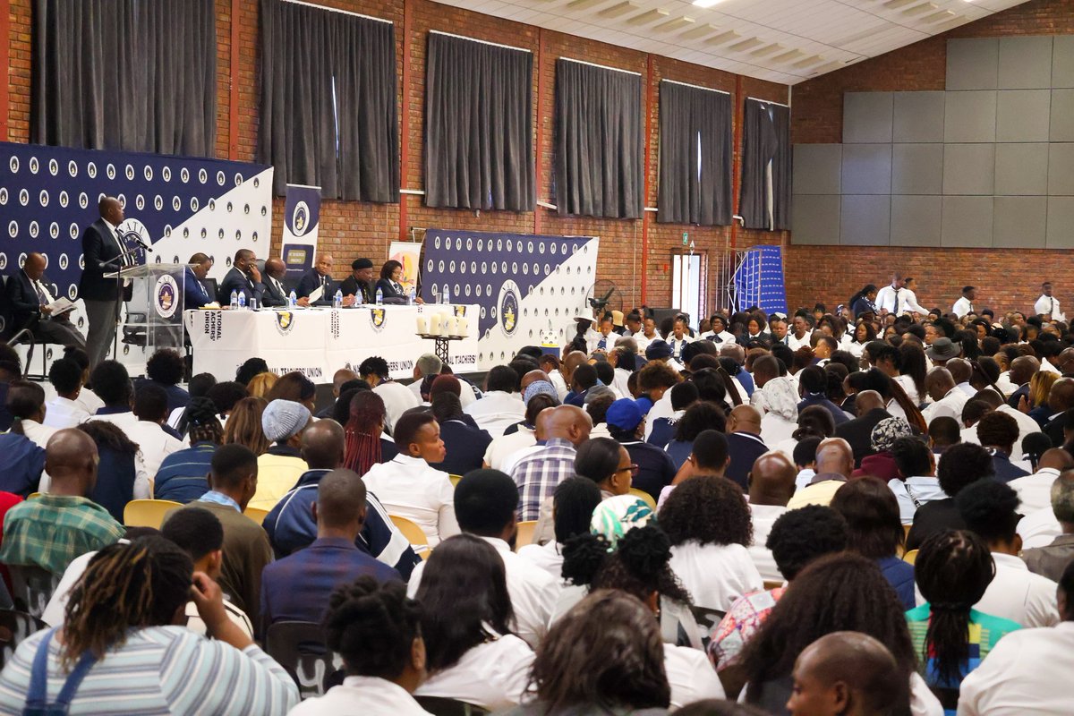 ABAQULUSI REGIONAL CONFERENCE Venue: Cecil Emmett Hall, Vryheid Leadership Interacts with Constituencies: Advocating for Better Resource Allocation and Discipline in Schools. 📸 #NATU106 #EducatingOurNation