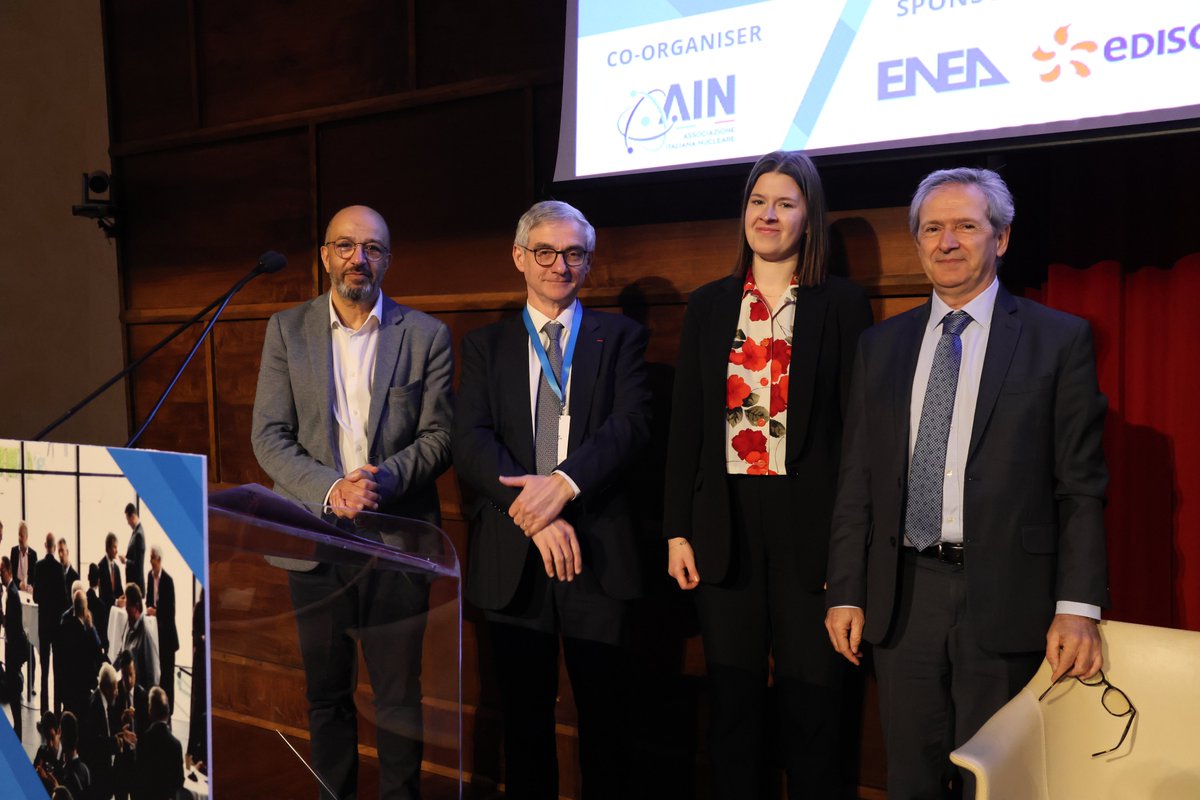SNE_TP's tweet photo. ๐ค We are thrilled to announce the signing of the agreement between @SNE_TP and @euronuclear. This landmark agreement signals a new era of collaboration in nuclear research and education, paving the way for unprecedented advancements in the field! ๐ https://t.co/BqpIARRhNe