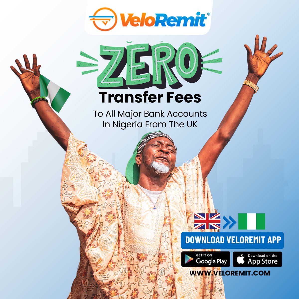 🚀Send money to Nigeria with VeloRemit! 🇬🇧🇳🇬 Enjoy zero transfer fees, excellent rates,fast and secure transfers to major banks. Download now for a seamless experience! 💸✨ #veloremit #moneytransfer #zerofees #greatrates #fast #secure #etioba_velo✅ #nigeriansinuk #WeekendVibes