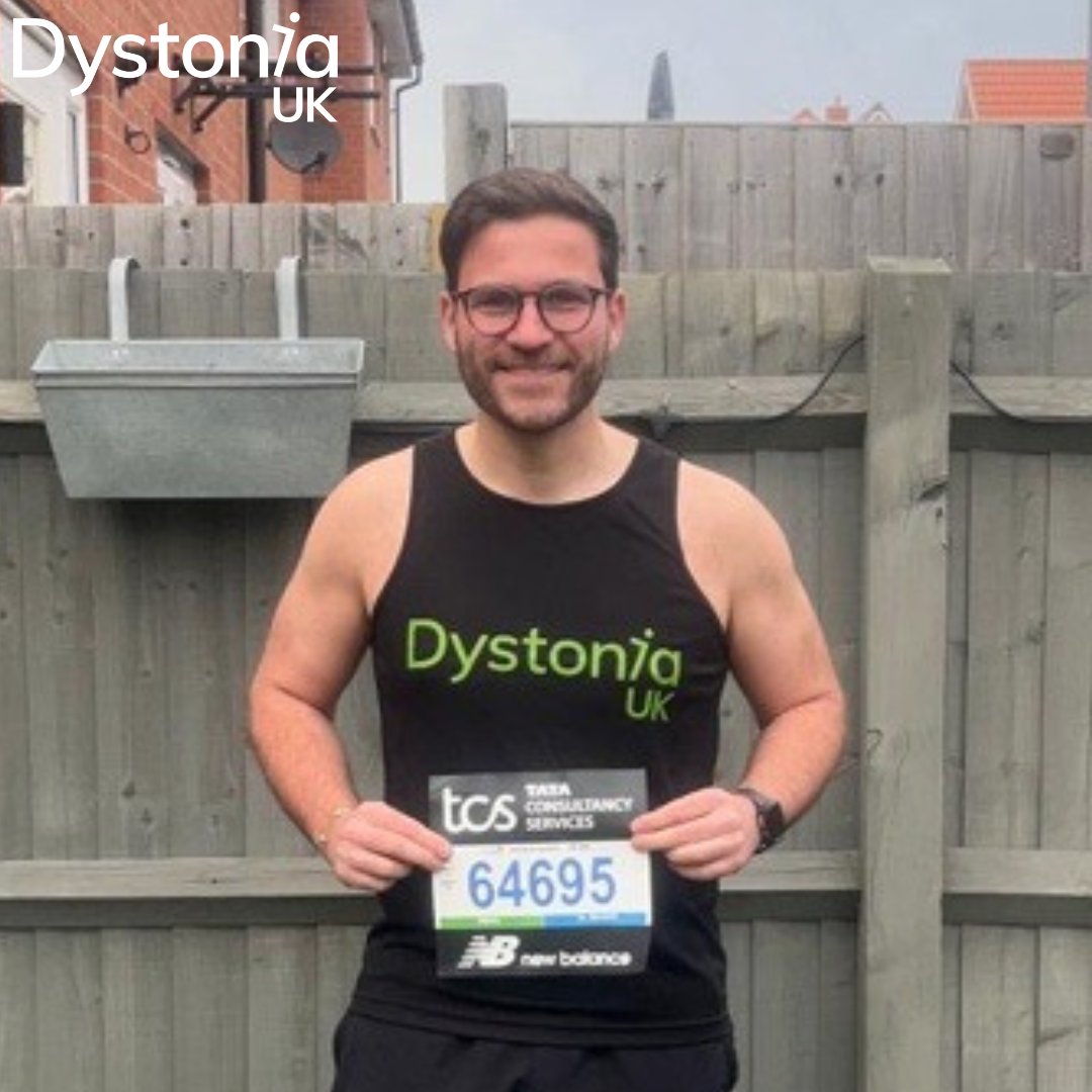 Team #DystoniaUK are heading to the #LondonMarathon tomorrow to cheer on the incredible Jack while he tackles all 26.2 miles in honour of his late nan Jean who lived with #Dystonia💚 Visit his page, read his story, and support him with your donation bit.ly/3x6bqeL