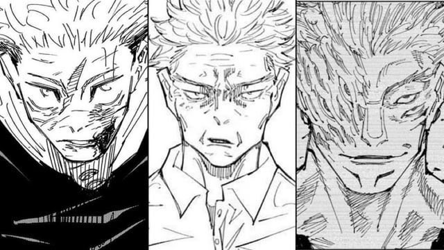 Yuji’s father (Jin Itadori) being Sukuna’s reincarnated twin raises so many questions about his grandfather Why does he look the most similar to Sukuna? How did he know that Kenjaku was dangerous? Why did he imply he knew all this already before he died? #JJK257 #JJKSpoilers
