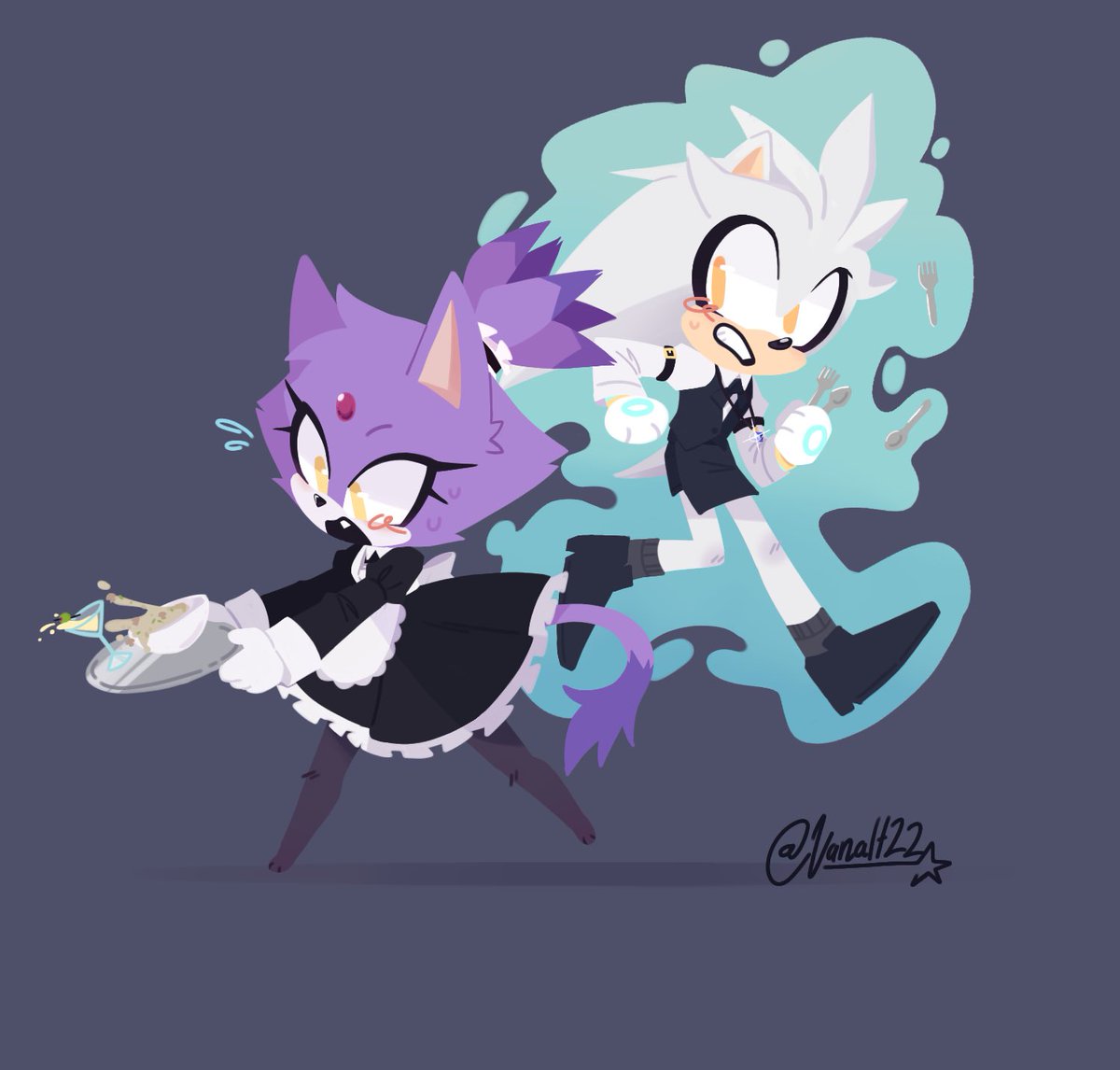 #Silvaze 
Look at them <33
Stickees or keychurros ?
(Sticker or keychain?)