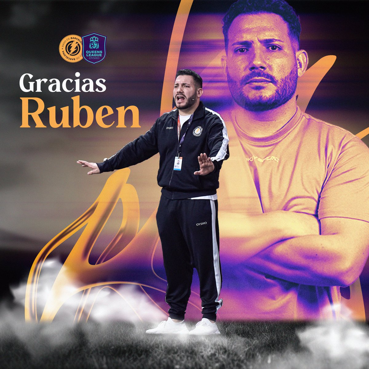 💛 𝑴𝒖𝒄𝒉𝒂𝒔 𝒈𝒓𝒂𝒄𝒊𝒂𝒔, 𝑹𝒖𝒃𝒆́𝒏.

📝El hasta ahora entrenador del Rayo de Barcelona Femenino, no continuará al frente del equipo de cara a este tercer split.