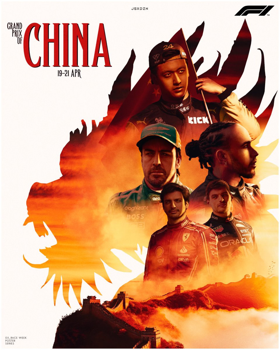 𝟬𝟱_𝗥𝗮𝗰𝗲𝗪𝗲𝗲𝗸 𝗣𝗼𝘀𝘁𝗲𝗿 𝗦𝗲𝗿𝗶𝗲𝘀 Five years later, F1 returns to China. #F1 #Formula1 #ChineseGP #smsports
