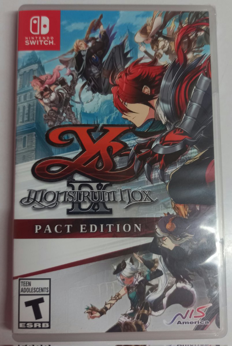 \(>0<)/ Found this at the local game store today~!

#JRPG #PlayYS #SwitchCorps