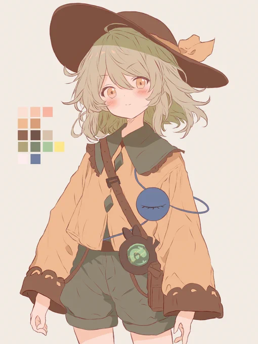 『小さな冒険家こいしちゃん』初めての衣装アレンジです#古明地こいし #東方Project 