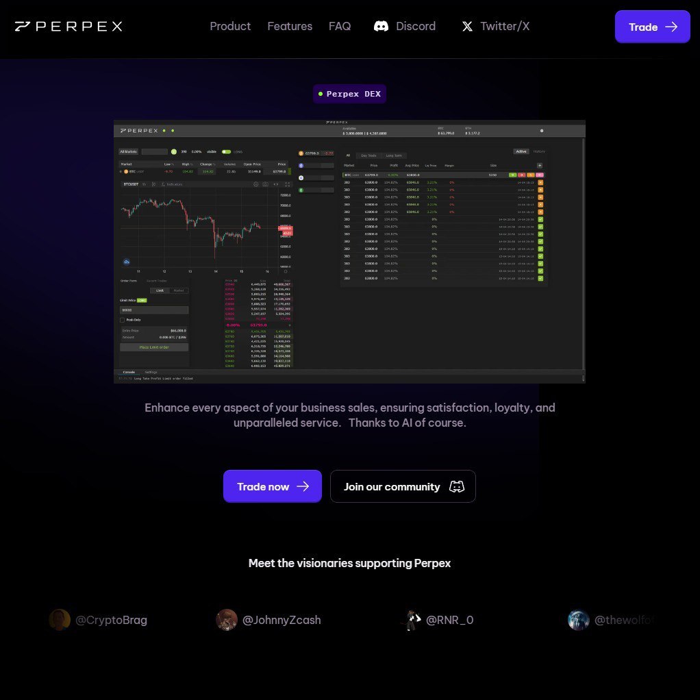 Last year I invested early in @perpex_io which currently is on @FjordFoundry LBP with a couple of days left Why did I Invested in Perpex $PERPX? 🔸️ I invested in Perpex because I believe it's pioneering the next wave of decentralized exchanges. Their redefining of the