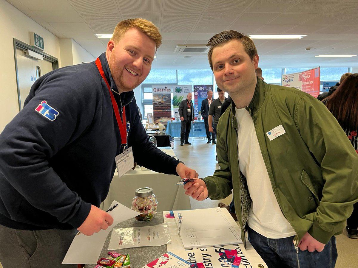 We were thrilled to be at #Herefordshire & #Ludlow College last week! Thanks to Hereford Job Centre for helping us to get local people back into local jobs! Looking for your next role? Get in touch! T: 01432 808500 E: itshereford@itsconstruction.co.uk #constructionrecruitment