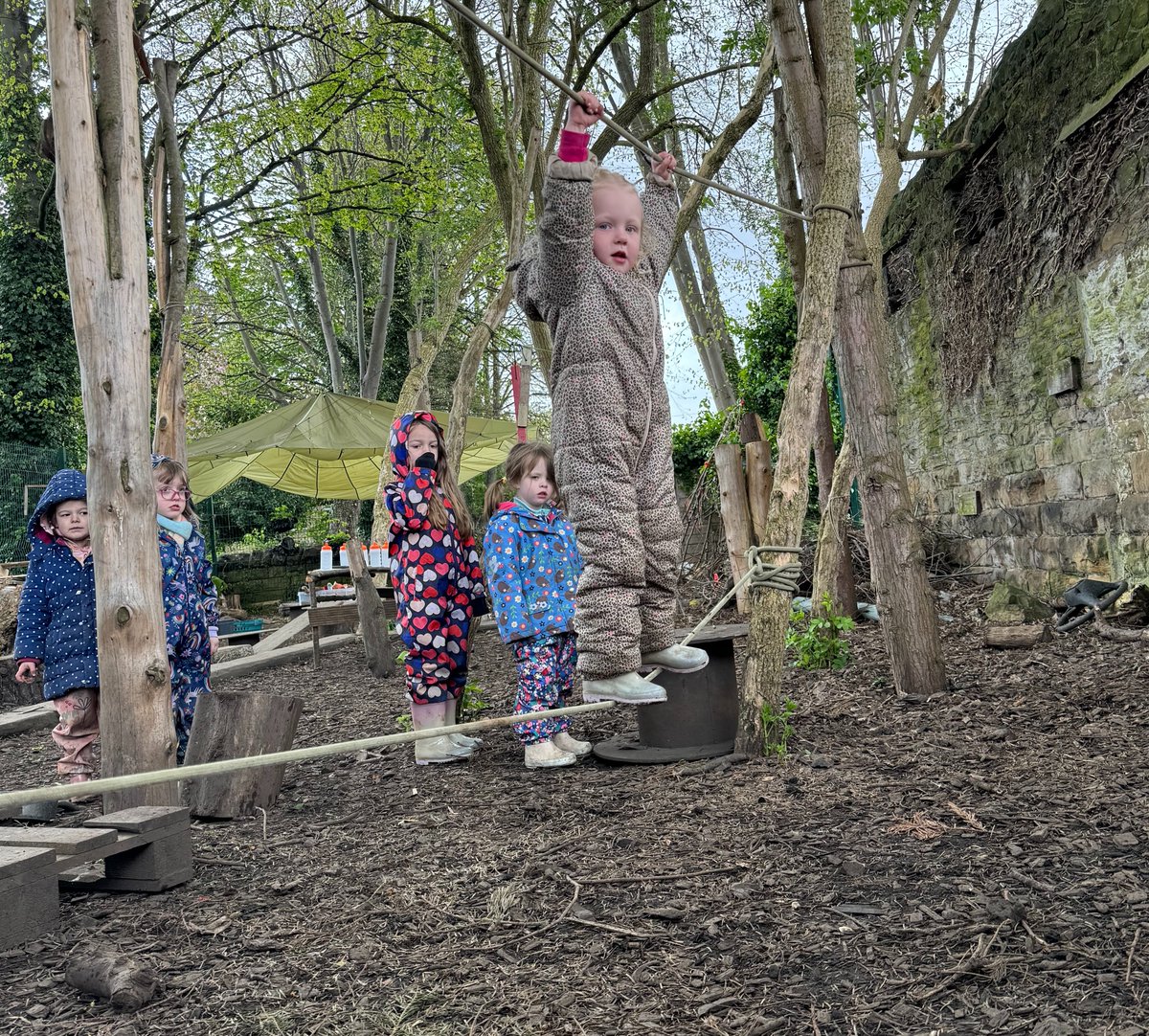 More adventures in Forest School - Y6 have been completing their DT unit by 'adapting a recipe' for the classic spag bol! For EYFS it was time to tie on the high(ish!) ropes and go for an adventure, demonstrating one of our core values of #courage