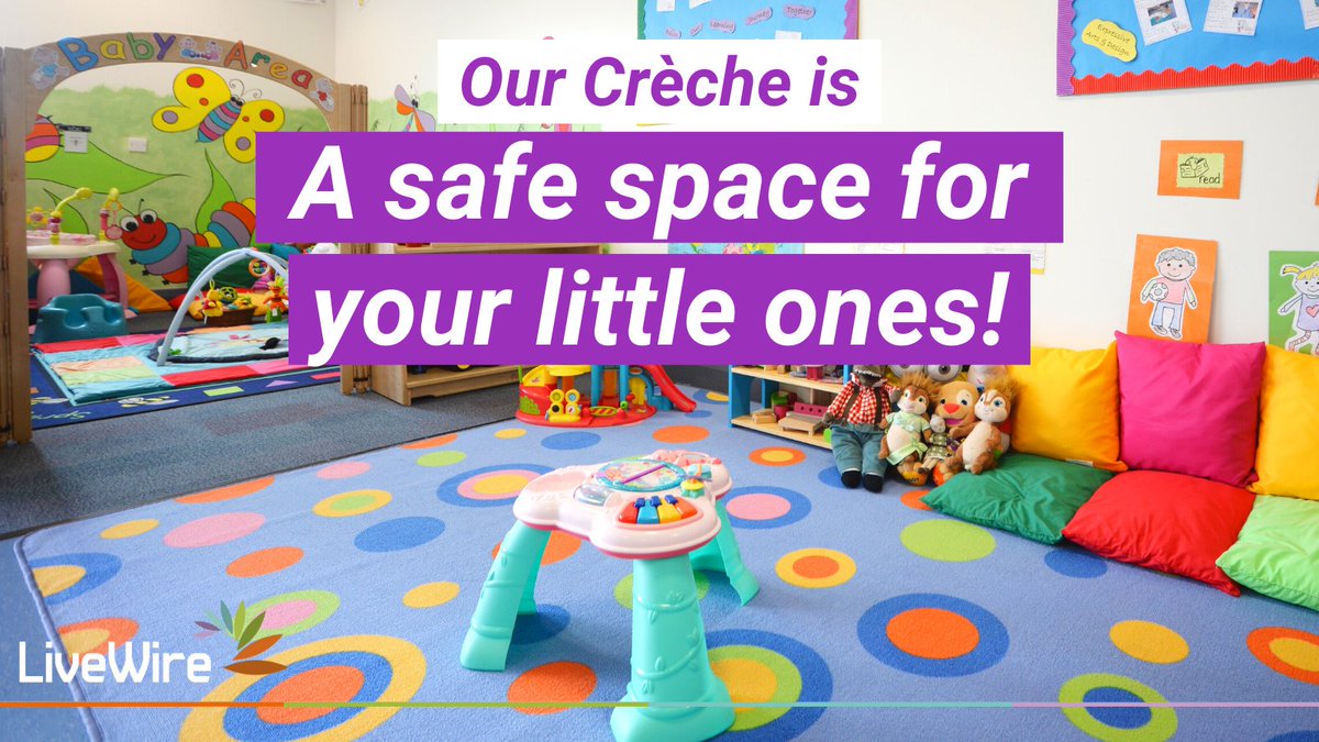 Bring your little ones to our Creche at Orford Jubilee Neighbourhood Hub for a safe and secure environment while you enjoy the facilities 👶 Open Monday - Friday with flexible hours from 9am-12pm, offering 1, 2, or 3-hour slots for just £2.50 per hour 😁