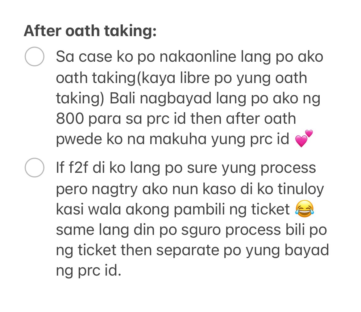 mochi_mnl's tweet image. Dami po nag-dm saakin kung paano ko nakuha MLT licensed ko eto na po ✨pasensya na po if di ko agad kayo narereply due to busy po sa work. But here na po post ko nalang po dito.

Disclaimer: eto po ay based po sa ginawa ko po if may ask po pm po kayo sa mismong prc thankyou po.