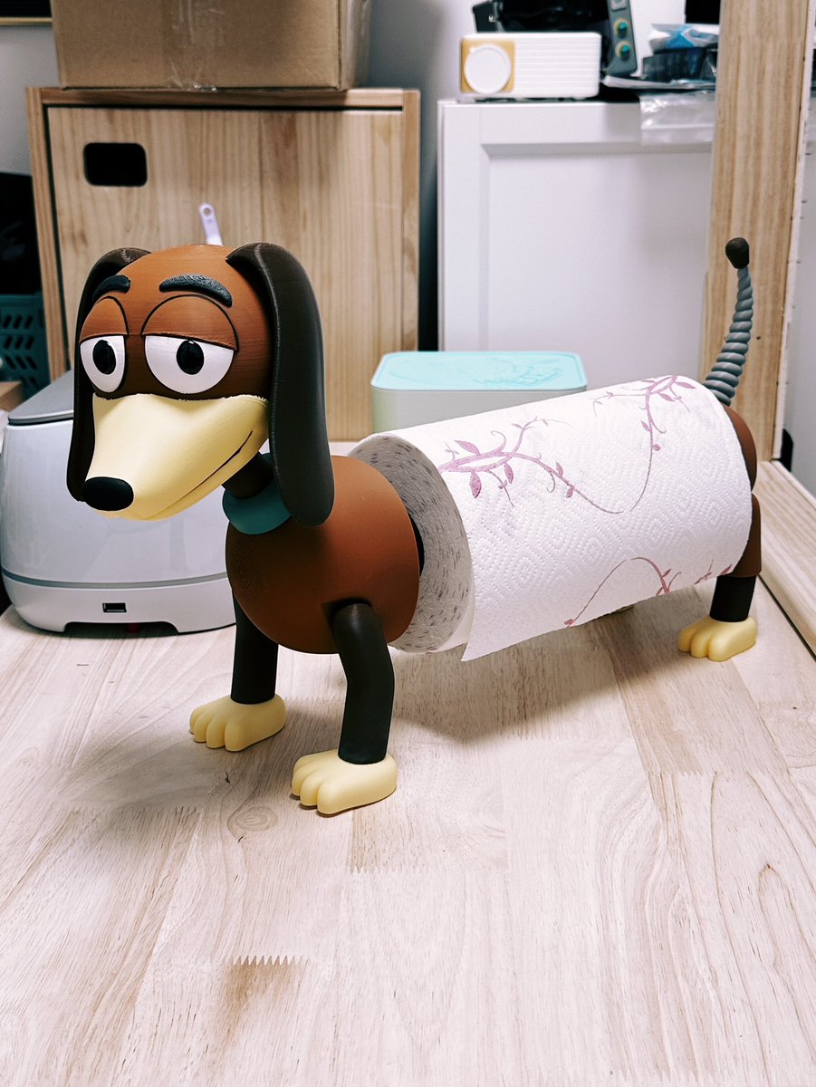 Que os parece? Porta rollo de cocina al más puro estilo #toystory si lo queréis solo tenéis que ir a mi cuenta de Instagram <a href="/arteflamante/">Arteflamante</a> y gritarme 🤗