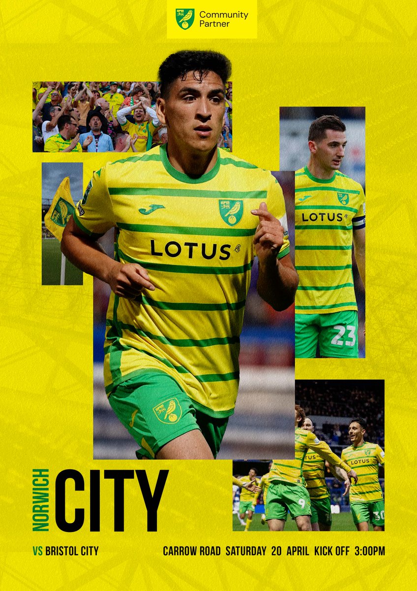 Everyone at the Norwich City Community Partnership would like to wish the lads all the best ahead of the game against Bristol City this weekend!

#NCFC #Norwich #EastAnglia #Norfolk #NorfolkBusiness #Community