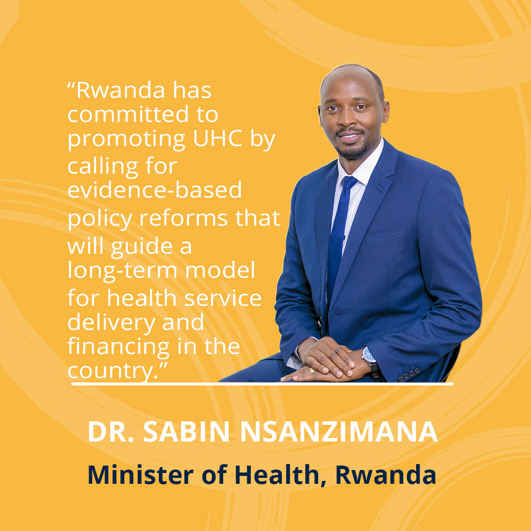 Rwanda has committed to promoting universal health care by calling for evidence-based policy reforms that will guide a long-term model for health service delivery & financing in the country. - Dr. Sabin Nsanzimana, Rwanda’s Health Minister @nsanzimanasabin wrld.bg/lkO650RjsKx