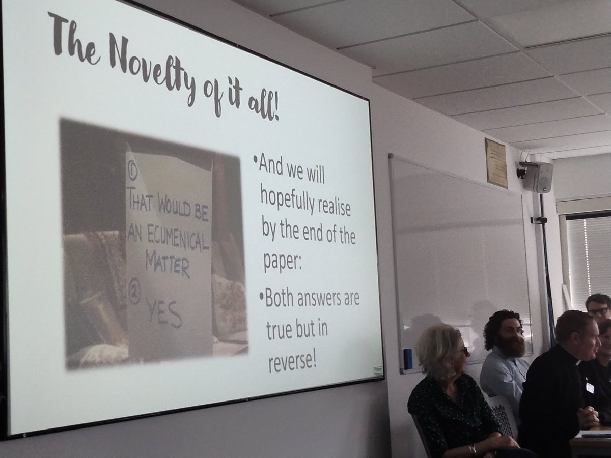 Fr Peter O'Kane, ... Female Hymn-Writers of Early Modern Britain (inc. a superb ref to the iconic Father Ted🤣), <a href="/WritingExeter/">Writing Religious Conflict and Community in Exeter</a> conference <a href="/UniofExeter/">University of Exeter</a>