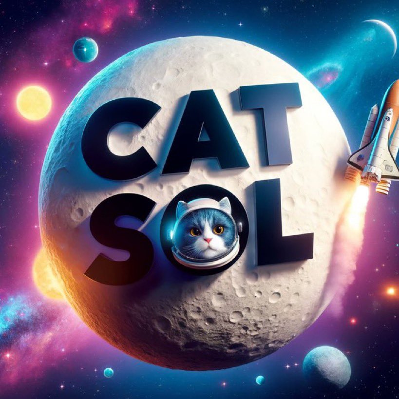ElonMuskPDA's tweet photo. 📢 Attention #CryptoCommunity: We're on the brink of a massive partnership reveal with CATSOL! 

🐱✨ Market cap's at $1M — we're not stopping until we hit $100M. 🚀 Take your positions NOW and amplify your gains! 💸

⚡️ BUY CATSOL! #CATSOLCOIN #Cryptocurrency 🌐🔥 @CATSOLCOIN

🔗 Contract: 2EbuZqW49w6q3zHPpaybdfFnyxEbgfrwm4gjrehH8moj

📱Telegram: https://t.co/0fDDP0cZXq

👉 Chart: https://t.co/uA5buGTCf5